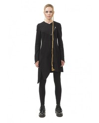 Женское черное пальто от Pavel Yerokin