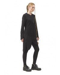 Женское черное пальто от Pavel Yerokin