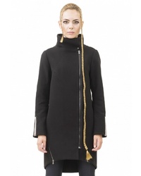 Женское черное пальто от Pavel Yerokin