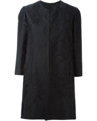 Женское черное пальто от Philipp Plein