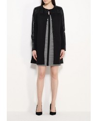 Женское черное пальто от Piena