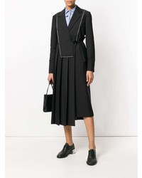 Женское черное пальто от Jil Sander