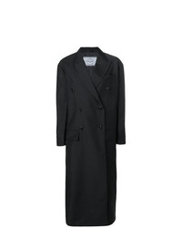 Женское черное пальто от Prada