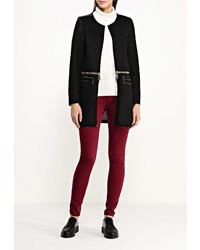 Женское черное пальто от QED London