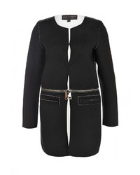 Женское черное пальто от QED London