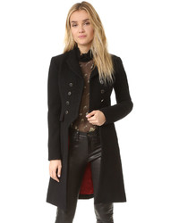 Женское черное пальто от Rachel Zoe