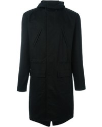 Мужское черное пальто от Raf Simons
