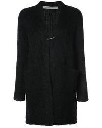 Женское черное пальто от Raquel Allegra