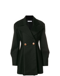 Женское черное пальто от Rejina Pyo