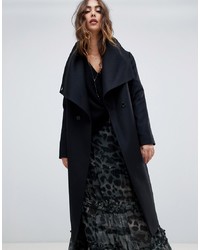 Женское черное пальто от Religion