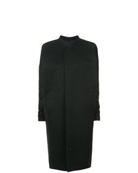 Женское черное пальто от Rick Owens