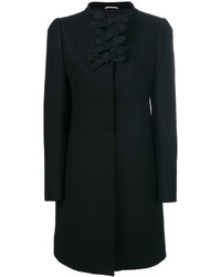Женское черное пальто от Rochas
