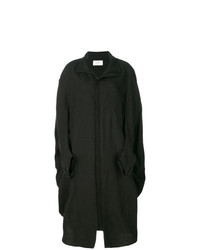 Женское черное пальто от Roggykei