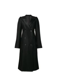 Женское черное пальто от Rokh