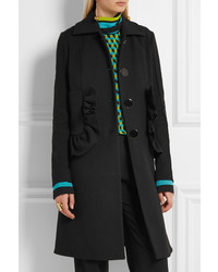 Женское черное пальто от Marni