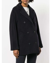 Женское черное пальто от Max Mara