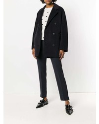 Женское черное пальто от Max Mara