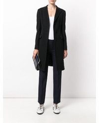 Женское черное пальто от Tagliatore