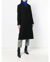 Женское черное пальто от Stella McCartney