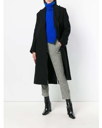 Женское черное пальто от Stella McCartney