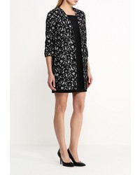 Женское черное пальто от Sisley