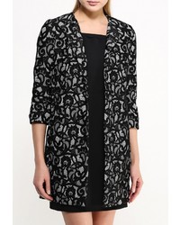 Женское черное пальто от Sisley