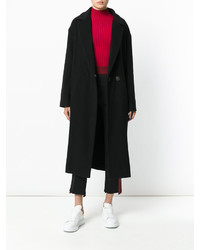 Женское черное пальто от Societe Anonyme