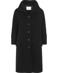 Женское черное пальто от Sonia Rykiel