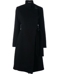 Женское черное пальто от Sportmax