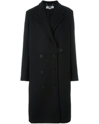 Женское черное пальто от Stella McCartney