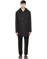 Мужское черное пальто от Stephan Schneider