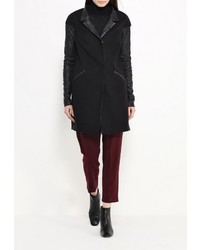 Женское черное пальто от Steven-K