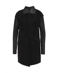 Женское черное пальто от Steven-K