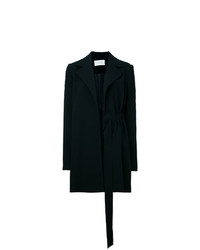 Женское черное пальто от Strateas Carlucci