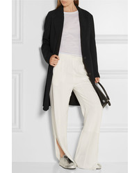 Женское черное пальто от DKNY