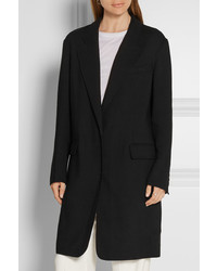 Женское черное пальто от DKNY