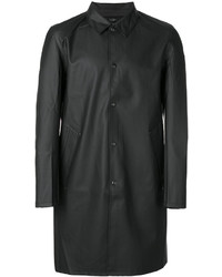 Мужское черное пальто от Stutterheim