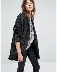Женское черное пальто от Suncoo