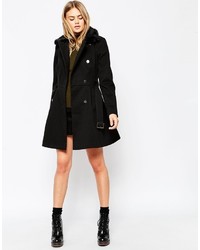 Женское черное пальто от Asos