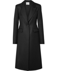 Женское черное пальто от Tibi