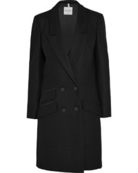 Женское черное пальто от Tod's