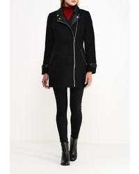 Женское черное пальто от Tom Tailor Denim