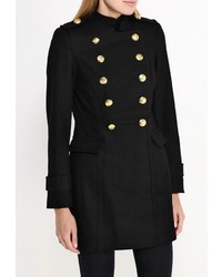Женское черное пальто от Top Secret