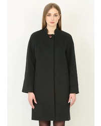 Женское черное пальто от Trifo