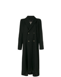 Женское черное пальто от Uma Wang