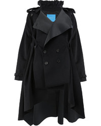 Женское черное пальто от Undercover