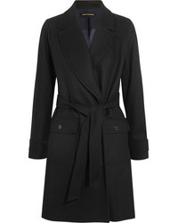 Женское черное пальто от Vanessa Seward