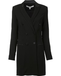 Женское черное пальто от Veronica Beard