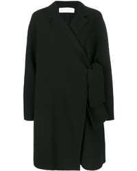 Женское черное пальто от Victoria Beckham