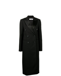 Женское черное пальто от Victoria Beckham